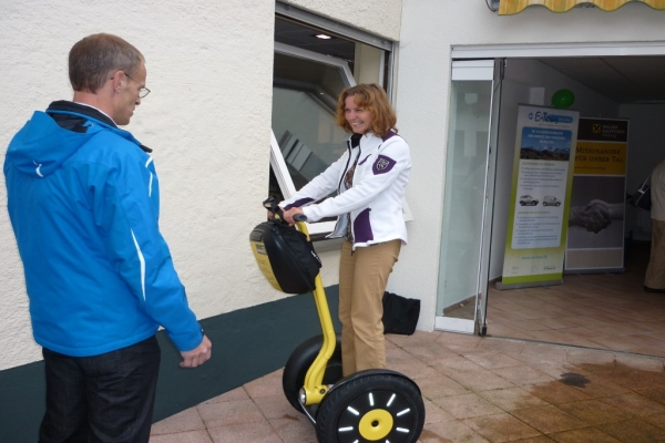 Die e-Mobilität in Form eines Segway