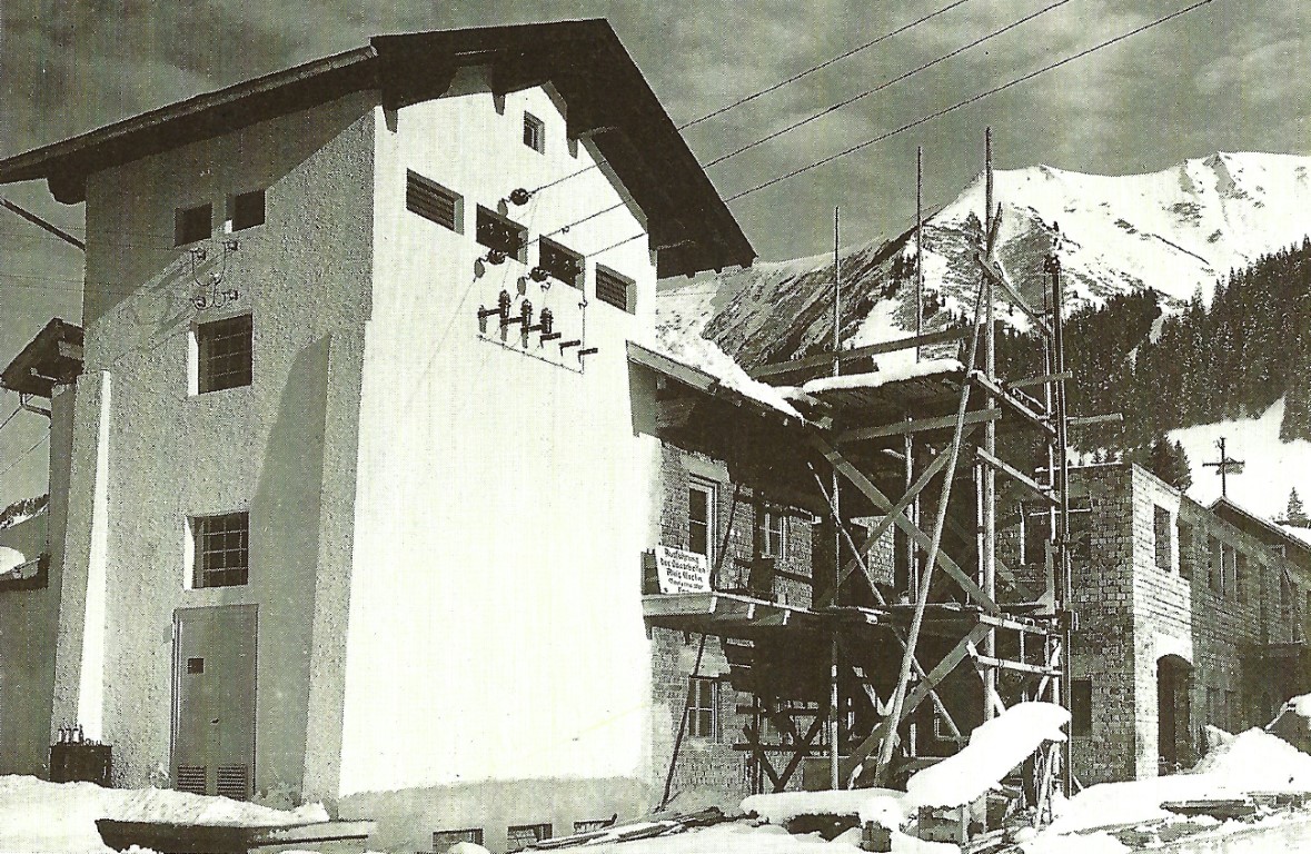 Das Schalthaus in Riezlern im Kleinwalsertal Das Schalthaus in Riezlern