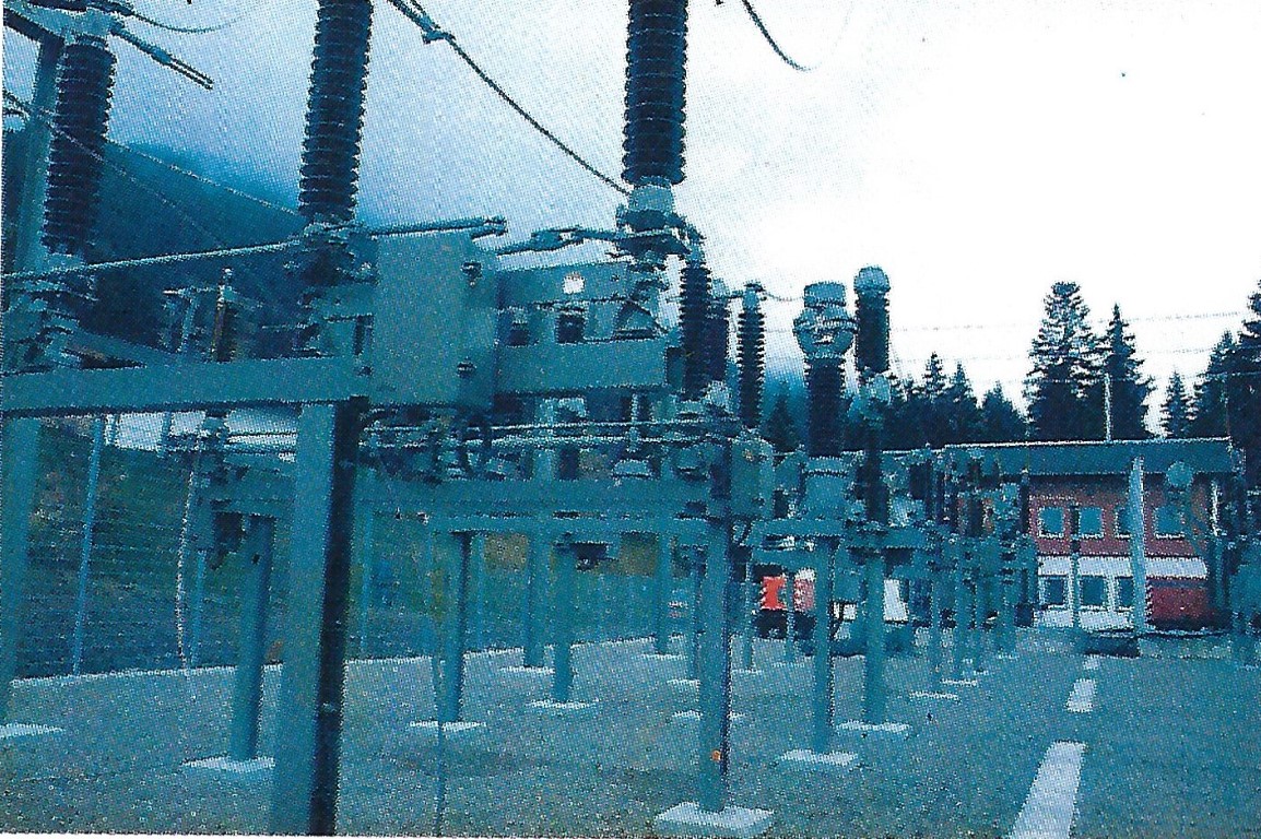 Das Umspannwerk in Unterwestegg Das Umspannwerk in Unterwestegg