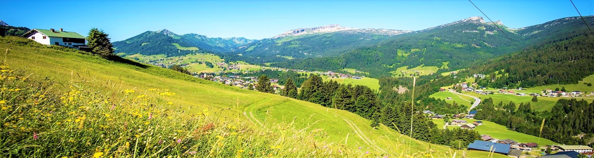Die Berge im Kleinwalsertal