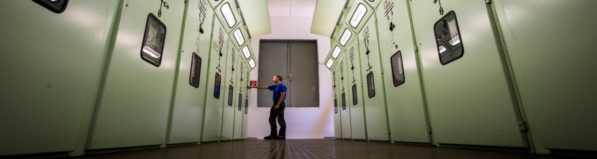 Arbeiten im Umspannwerk Arbeiten im Umspannwerk
