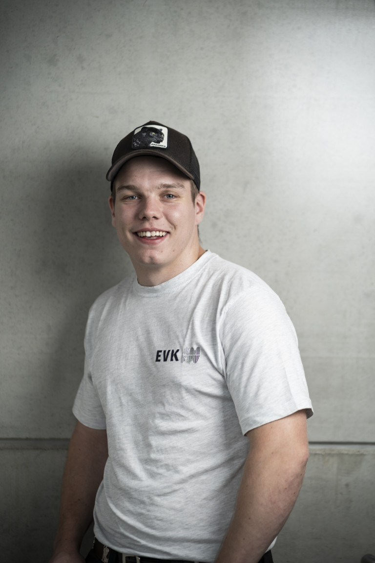 Unser Mitarbeiter Lyam Moser